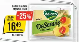 Mega Image Delaco desenvis cașcaval Ofertă