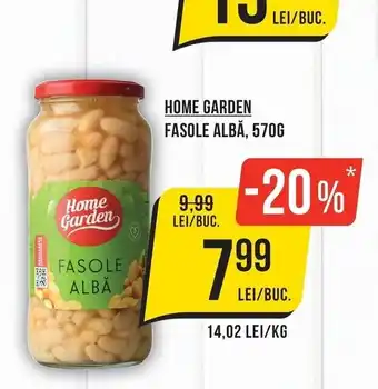 Mega Image Home Garden fasole albă Ofertă