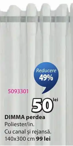JYSK DIMMA perdea Ofertă