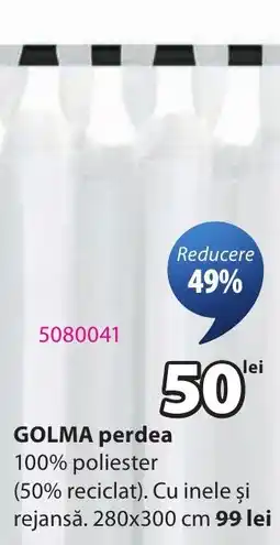 JYSK Golma perdea Ofertă
