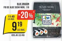Mega Image Blue Dragon foi de alge sushi nori Ofertă