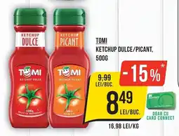 Mega Image Tomi ketchup dulce/picant Ofertă