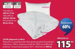 JYSK Ulvik plapumă cu fibre Ofertă