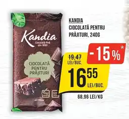 Mega Image Kandia ciocolată pentru prăjituri Ofertă