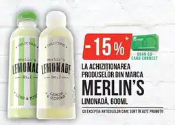 Mega Image Merlin's Limonadă Ofertă