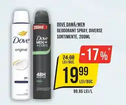 Mega Image Dove deodorant spray Ofertă