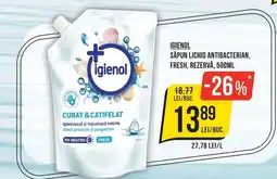 Mega Image Igienol săpun lichid antibacterian, fresh Ofertă