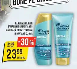 Mega Image head&shoulders şampon hidratant anti-mătreaţă balsam hidratant Ofertă