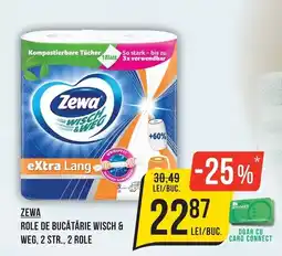 Mega Image Zewa role de bucătărie wisch & weg Ofertă