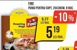 Mega Image Fino pungi pentru copt Ofertă