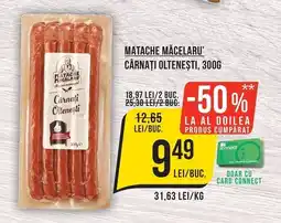 Mega Image Matache Măcelaru' Cârnați Oltenești Ofertă