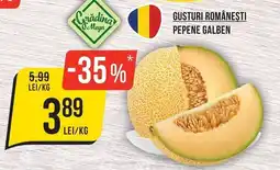 Mega Image Grădina Mega gusturi românești pepene galben Ofertă
