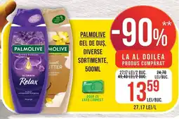 Mega Image Palmolive gel de duș Ofertă