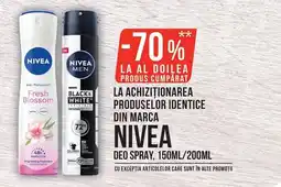 Mega Image Nivea deo spray Ofertă