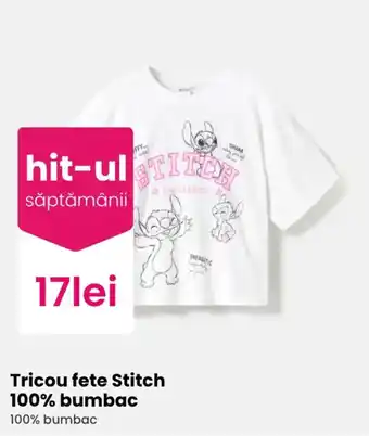 Stitch tricou fete