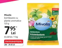 DM Mivolis bomboane cu plante aromatice Ofertă