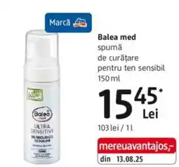 DM Balea med spumă de curățare pentru ten sensibil Ofertă