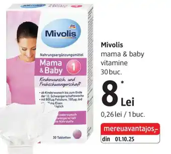 Mivolis mama & baby vitamine