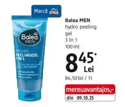 DM Balea men hydro peeling gel Ofertă