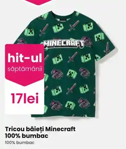 Pepco Minecraft tricou băieți Ofertă