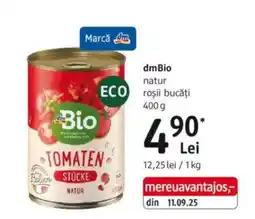 DM dmBio roșii bucăți Ofertă
