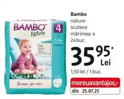 DM Bambo nature scutece Ofertă