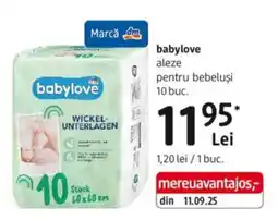 DM babylove aleze pentru bebeluși Ofertă