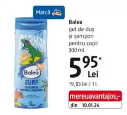 DM Balea gel de duș și șampon pentru copii Ofertă