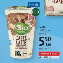 DM dmBio caffé latte Ofertă