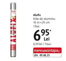 DM Alufix folie de aluminiu Ofertă