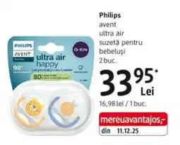 DM Philips avent ultra air suzetă pentru bebeluși Ofertă