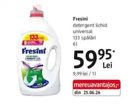 DM Fresini detergent lichid universal Ofertă