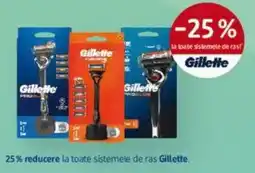 DM Gillette sisteme de ras Ofertă