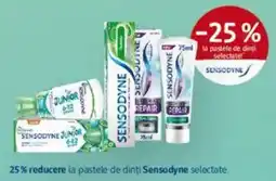 DM Sensodyne paste de dinți Ofertă