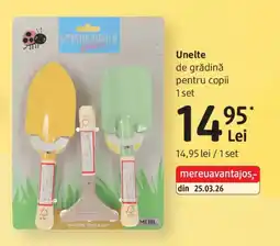 DM ProGarden Junior Unelte de grădină pentru copii Ofertă