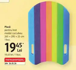 DM Placă pentru înot model curcubeu Ofertă