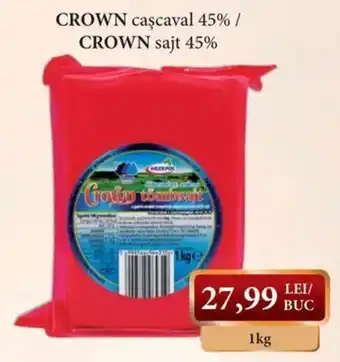 Crown cașcaval 45% / Crown sajt 45%