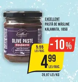 Mega Image Excellent olive paste kalamata Ofertă