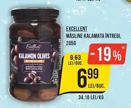 Mega Image Excellent măsline kalamata întregi Ofertă