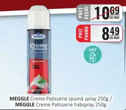 CBA Meggle creme patisserie spumă spray Ofertă