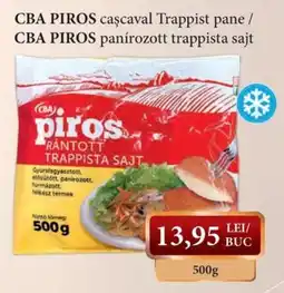 CBA Cba piros rantott trappista sajt Ofertă