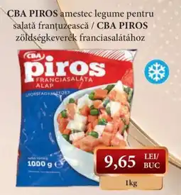 CBA Cba piros amestec legume pentru salata frantuzeasca Ofertă