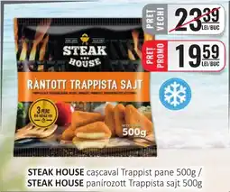 CBA Steak House rântott trappista sajt Ofertă