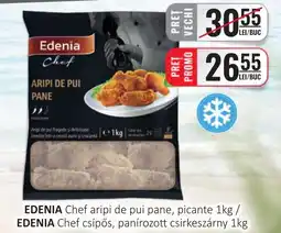 CBA Edenia Chef aripi de pui pane, picante Ofertă