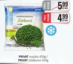 CBA Privat zöldborsó Ofertă