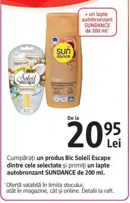 DM Bic Soleil Escape Ofertă