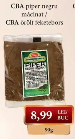 CBA CBA piper negru macinat Ofertă