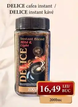 CBA Delice cafea instant Ofertă
