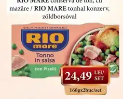 CBA Rio mare tonno in salsa con piselli Ofertă