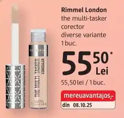 DM Rimmel London the multi-tasker corector Ofertă